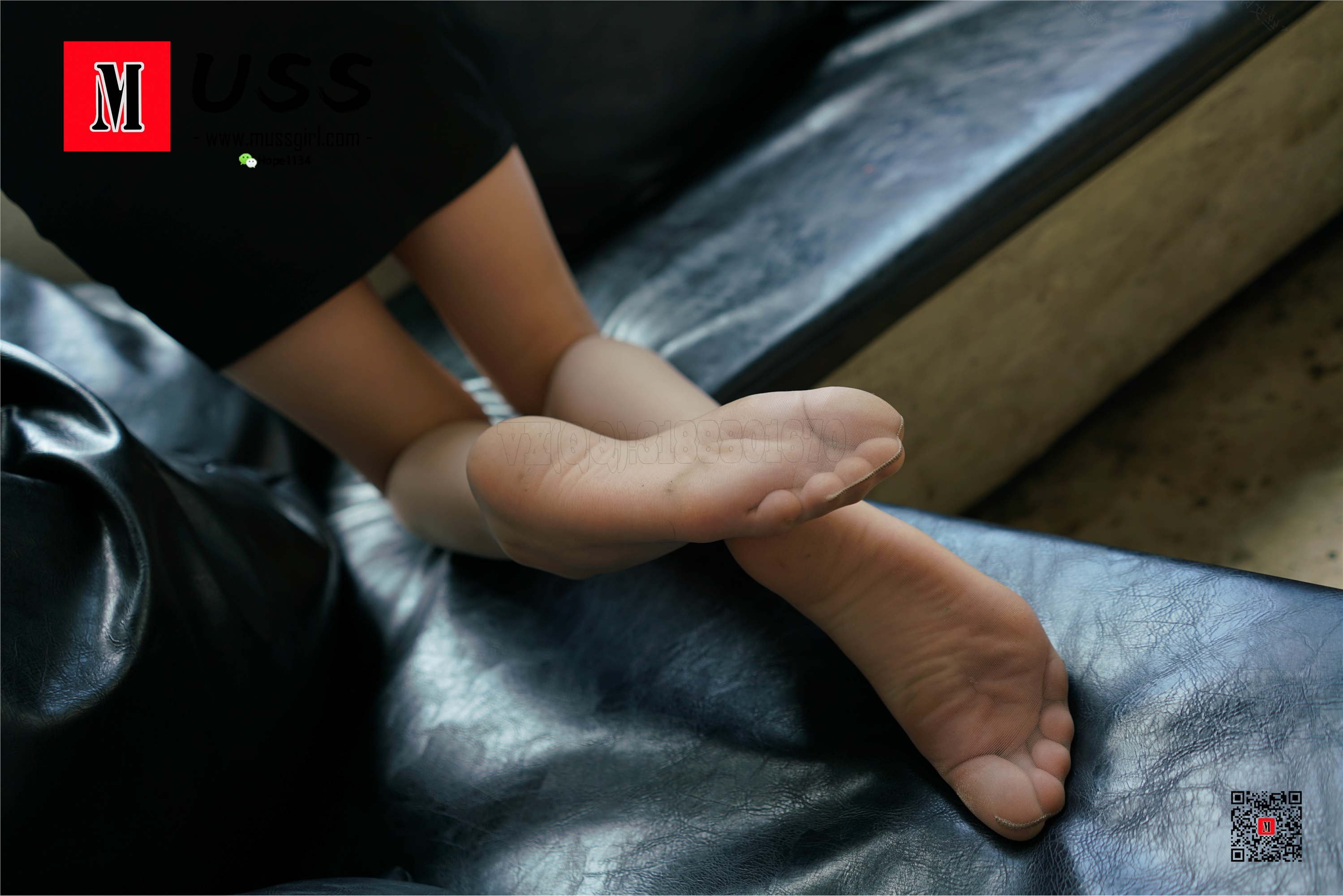 MussGirl慕丝女郎 NO.026 双双极致薄丝长腿足底